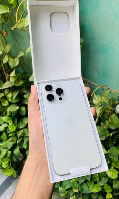 15 Pro Max 512Gb 99Health Factory In Apple official Warranty Waterpack