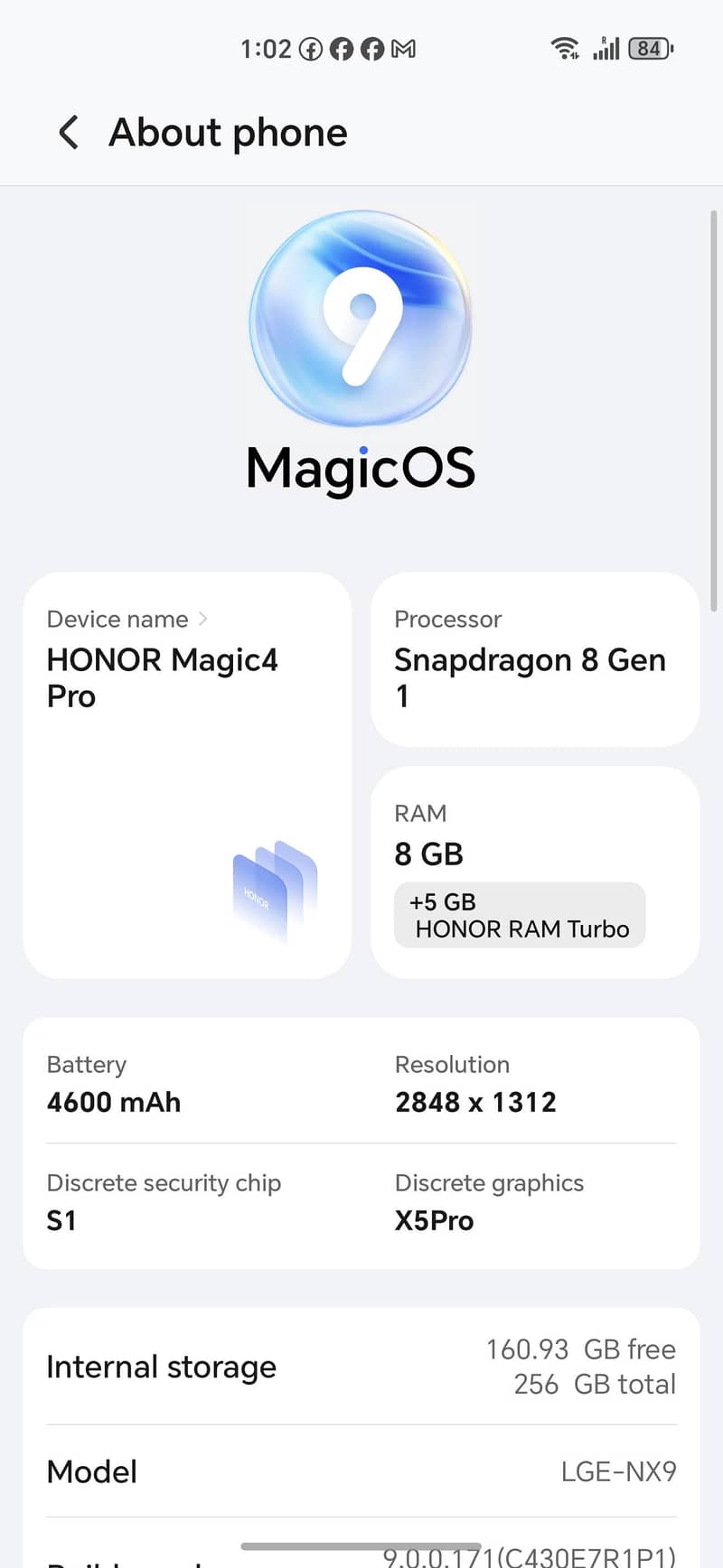Honor Magic 4 Pro 8