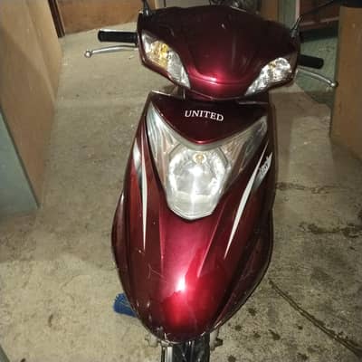 United US-100 Scooty (2022 Model) | Totally Genuine | Non Accidental