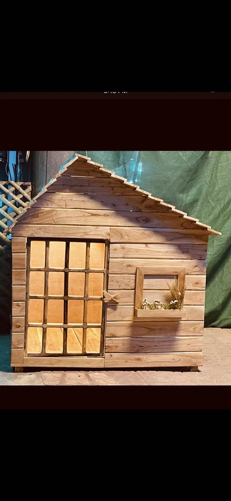 Solid wood dog house — photo 2