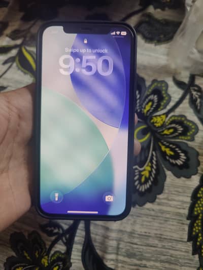 iphone 12, 128gb, back camera changed and back crack,