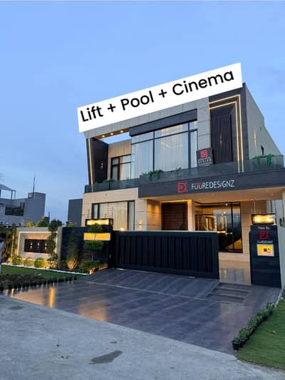 Fully Furnished Brand New 20 Marla Top Location Bungalow With Lift Pool And Cinema Is Available In The Best Block Of DHA Lahore Near Raya