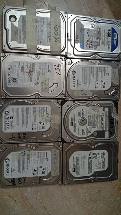 HARD DISK 8 Pcs