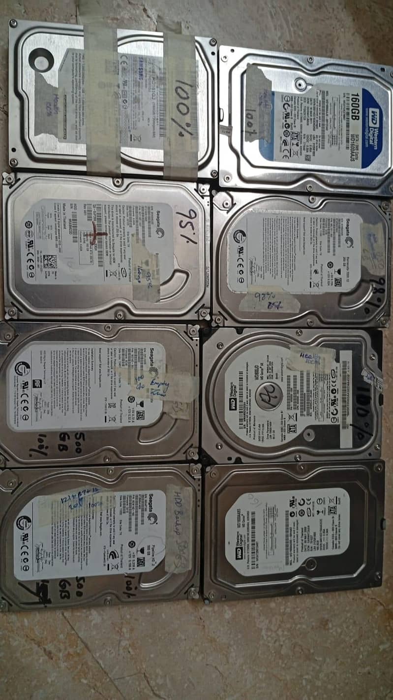 HARD DISK 8 Pcs 0