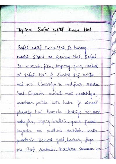 Handwriting Assignment Rs 60/page/Neat writing/ sample Pdf available