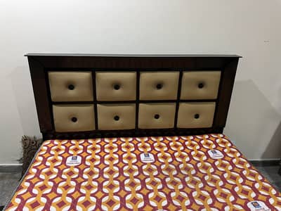 King Size Palai Bed with Mattress – Excellent Condition