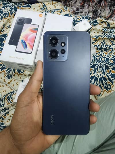 Redmi Note 12 8/128 pta aproved with complete box