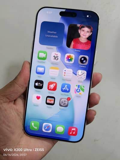Apple iPhone 17 Pro Max CH/A Version Silver