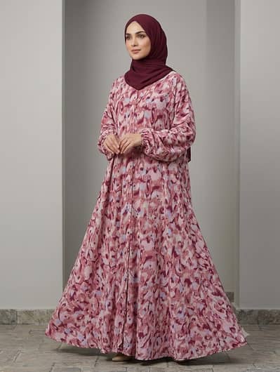 Sale on big flair printed abayas