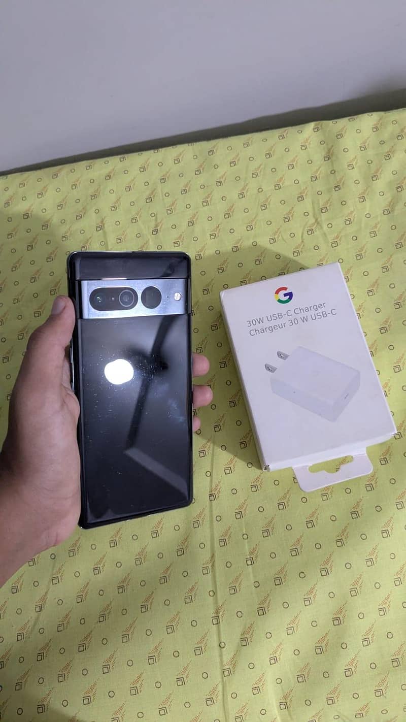 Google Pixel 7 Pro PTA approved with Google charger 0