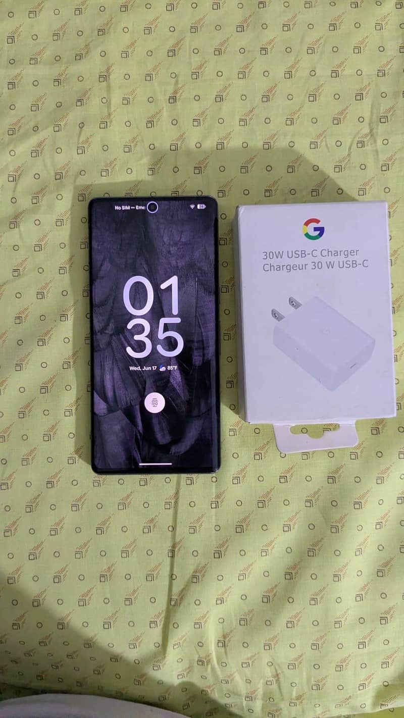 Google Pixel 7 Pro PTA approved with Google charger 1