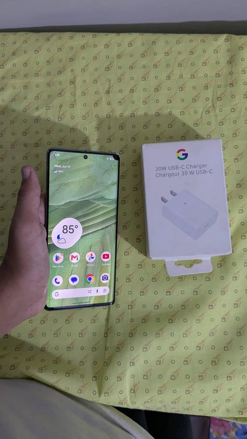 Google Pixel 7 Pro PTA approved with Google charger 13