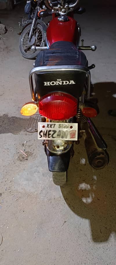 Hunda 125 cg Karachi number