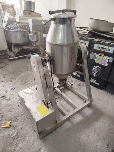 cone mixer machine imported stainless steel body