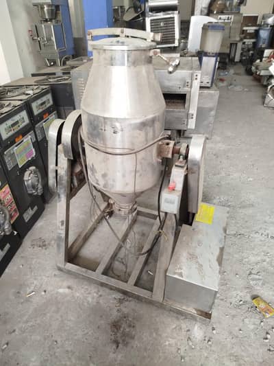 cone mixer machine imported stainless steel body