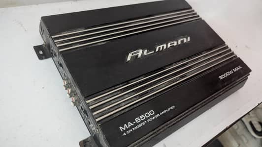 Amplifier and woofer / base tube for sale