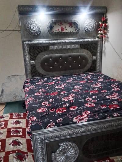 Double bed + mattress new condition