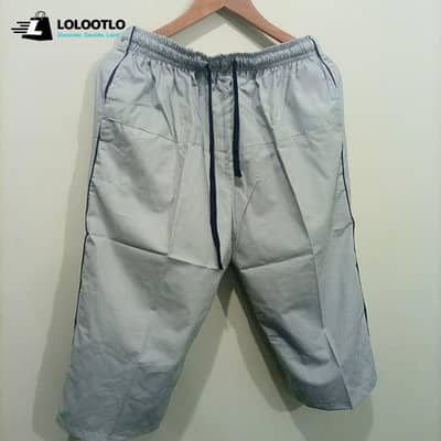 Premium Quality Cotton Shorts for Men Multicolor, Three Quarter Shorts