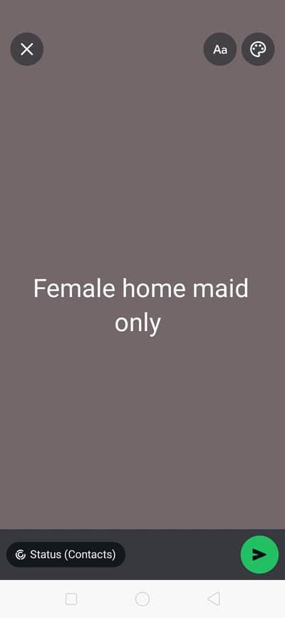 Home maid