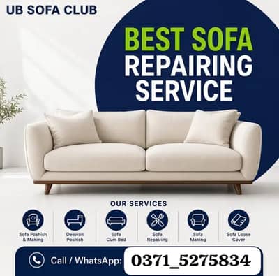 Sofa repair/fabric change/seat repairing/sofa for sale/sofa poshish