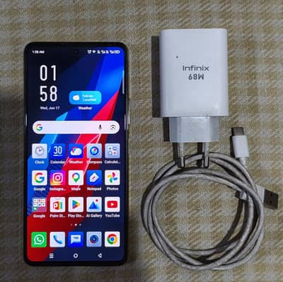 Infinix Note 30 Pro RAM-8+8/Storage256 +SD Card