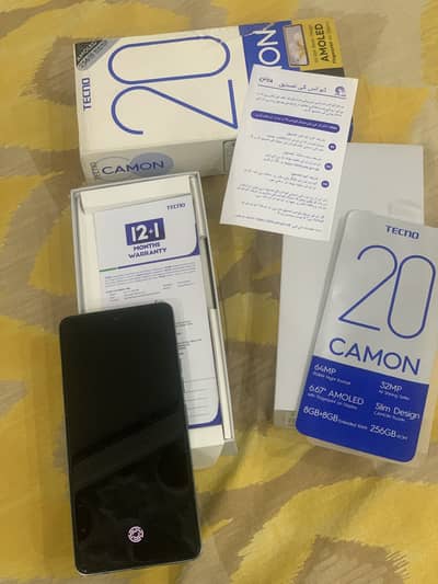 Tecno CAMON 20  art addition