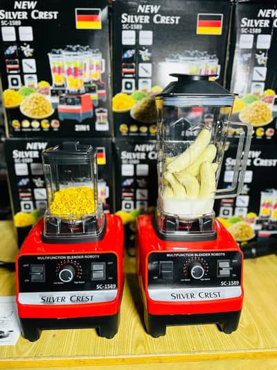 silver crest 2in1 juicer & blender