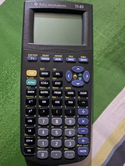 Texas Ti 83 plus graphing calculator