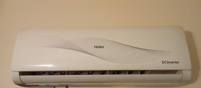 Haier 1 Ton DC Inverter AC (Heat & Cool) - 100% OK Condition