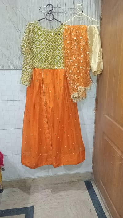 mehendi dress