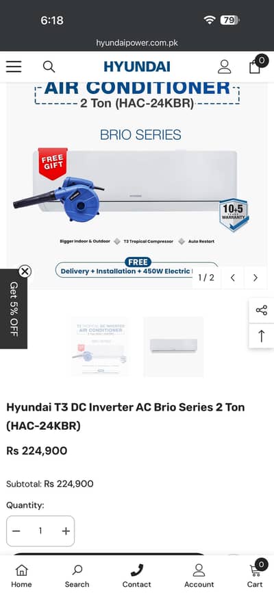 Hyundai Box pack brand new