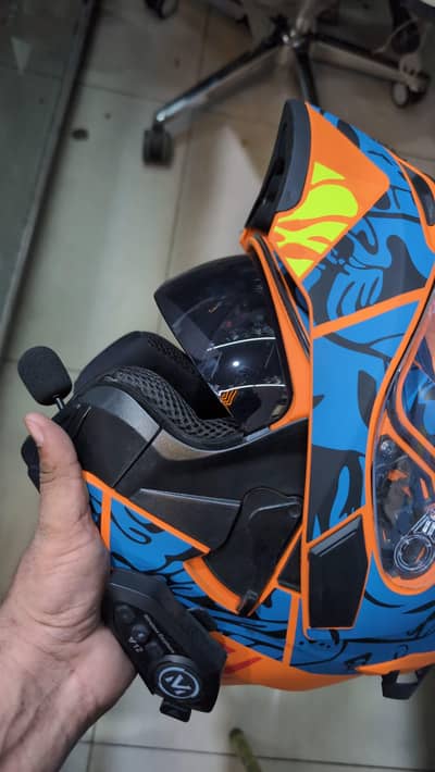 Jiekai sports Helmet DOT proved with Wireless Headphones