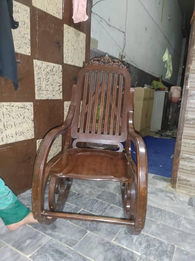 rocking chair for sale in good condition sheesham wood