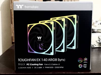 Thermaltake TOUGHFAN EX140 ARGB SYNC Premium Daisy Chain PWM FANS