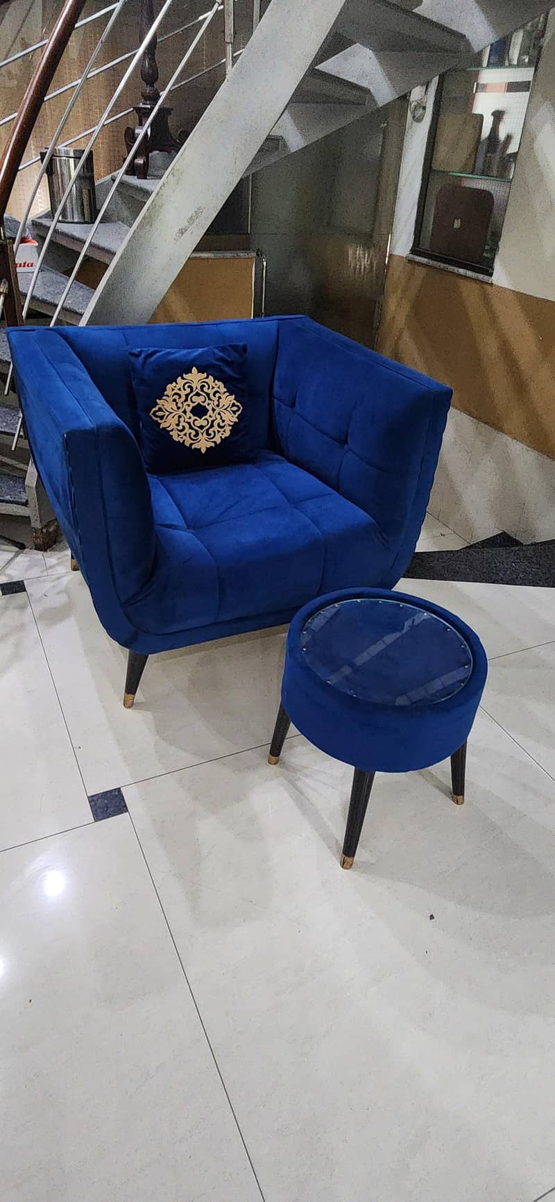 Two sofas 1 seater with table 1