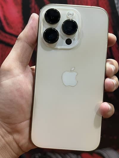 iPhone 14 Pro 256GB Gold (PTA Approved) 10/10