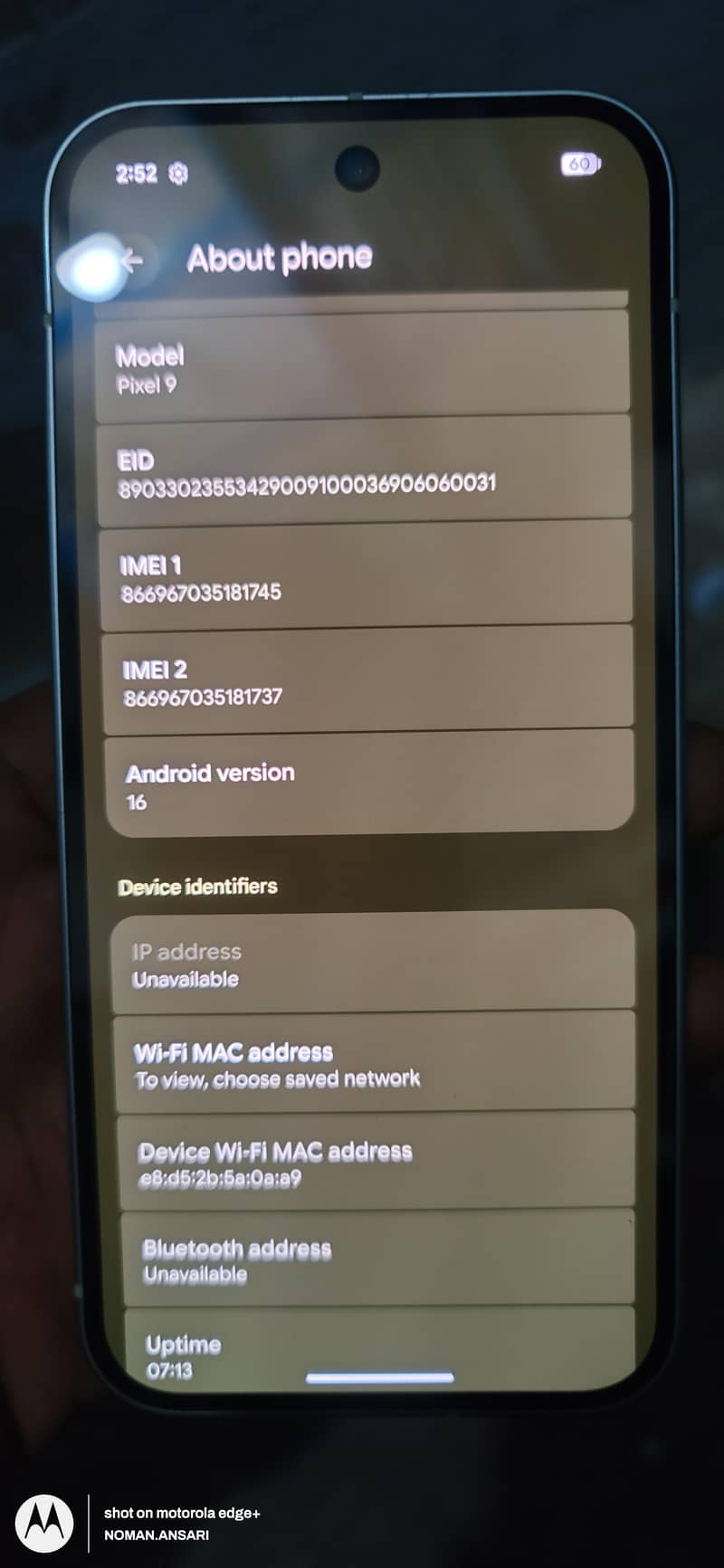 Google Pixel 9 5