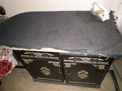 Pure Wooden Iron Table