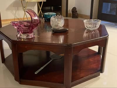 Solid Wooden table set for sale