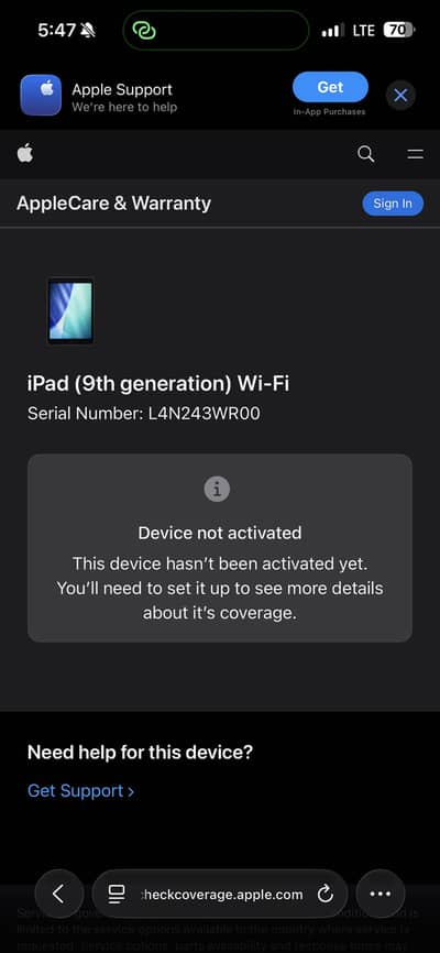 iPad 9th generation