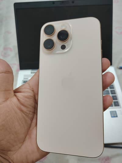 Apple iPhone 16 Pro Max with sim time