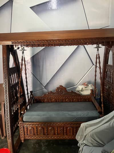 chinioti wooden swing