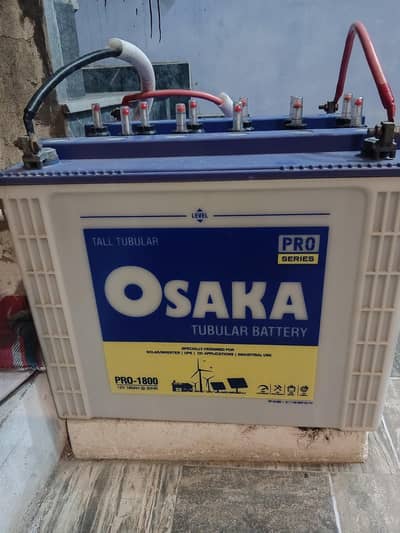 TX 1800 Battery Good Condition 1 Season Used Only Good Performance