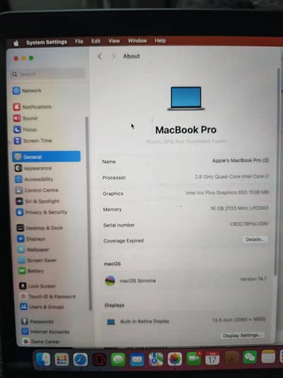 macbook pro 15,2 13 inch 1tb 2019 core i7