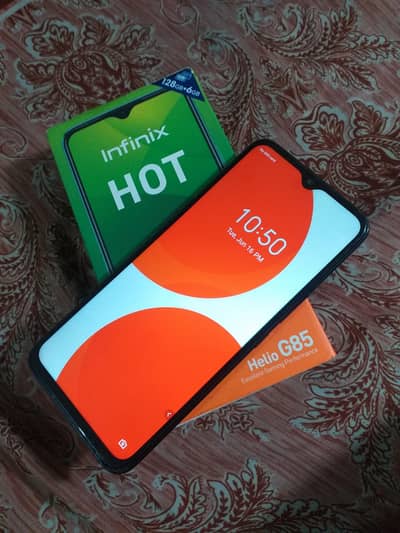 Infinix Hot 10S 6gb 128gb 10by9