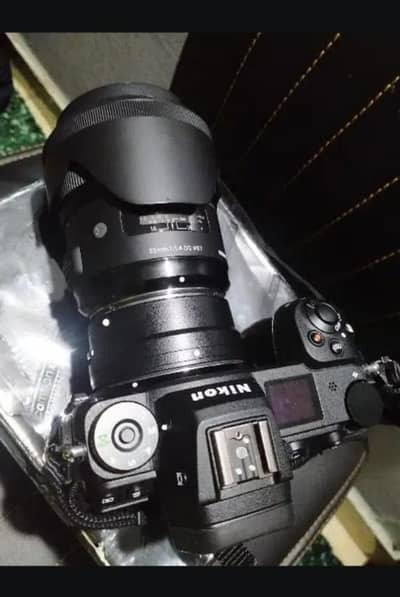 nikon z6ii with 35mm 1.4 sigma mount ftzi