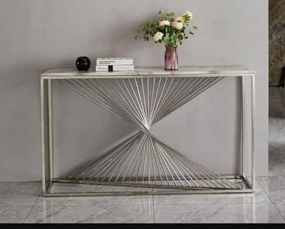 Spiral Console Hallway Table