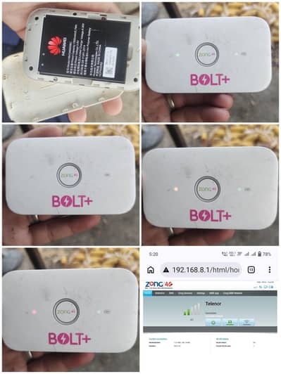 zong 4g bolt+ device