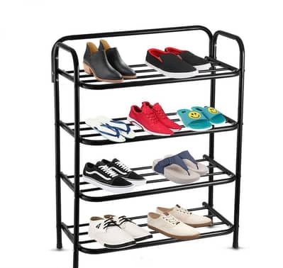 A Black shoes Rack Stand