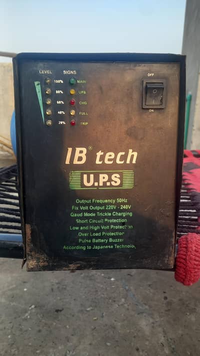 IB TECH UPS JAPANESE TECHNOLOGY